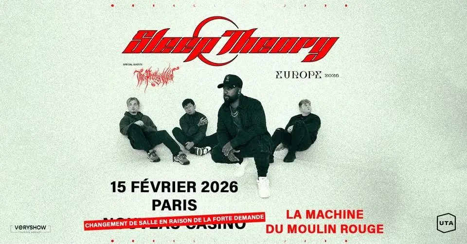 SLEEP THEORY + The Pretty Wild • La Machine du Moulin Rouge • Paris