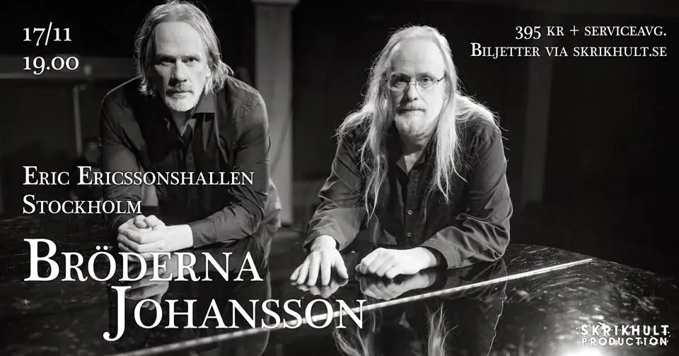 Bröderna Johansson Eric Ericssonshallen Stockholm