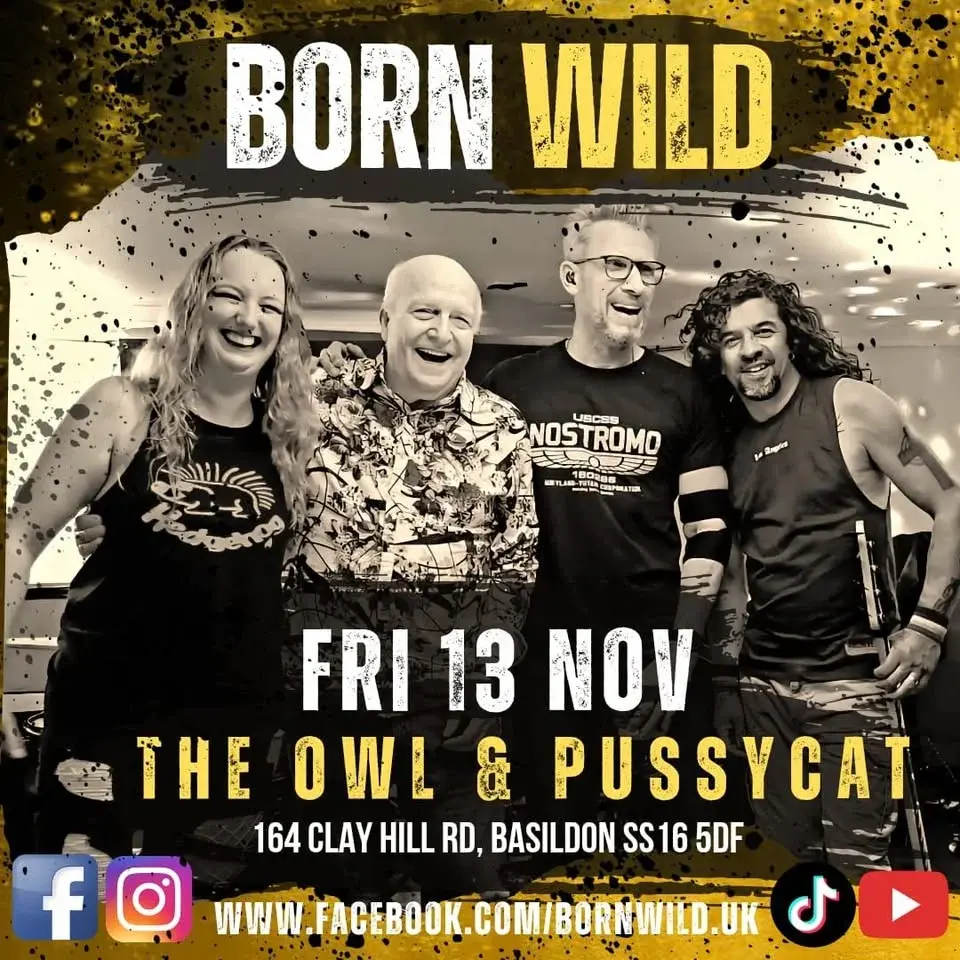 Born Wild at The Owl & Pussycat, Basildon 