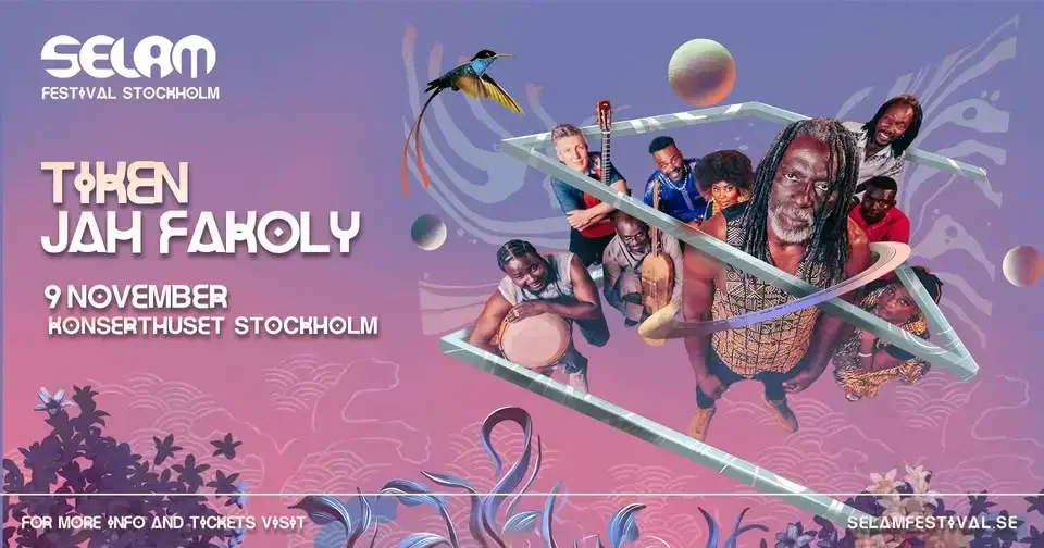 Tiken Jah Fakoly I Selam Festival Stockholm