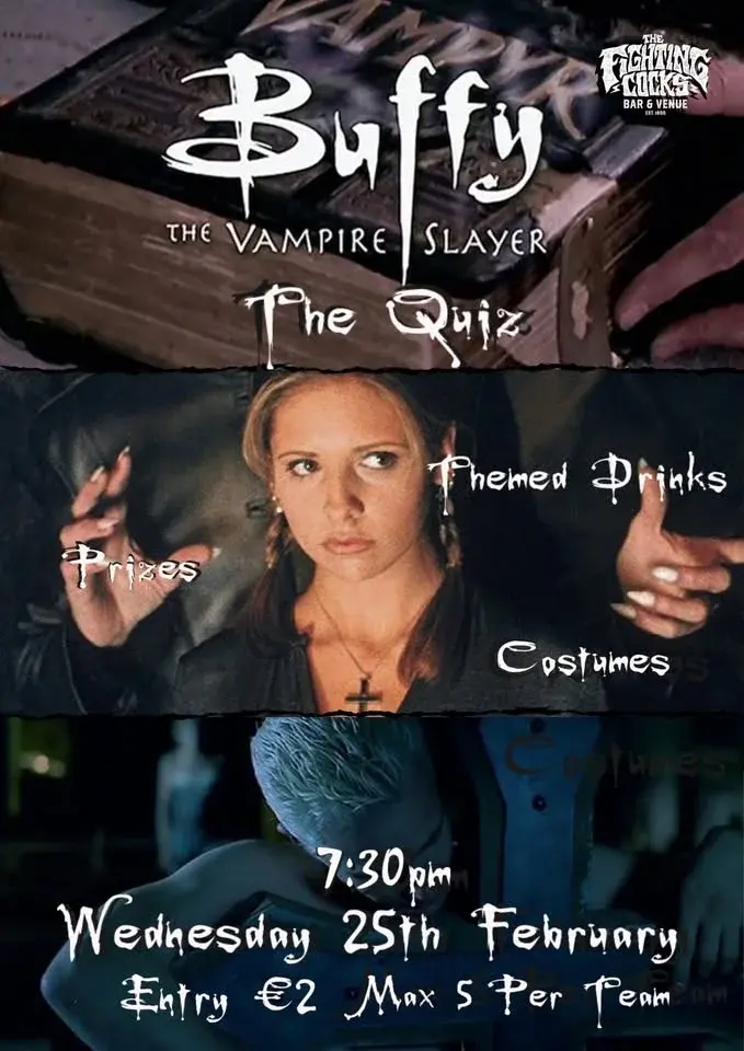 Buffy the Vampire Slayer Pub Quiz