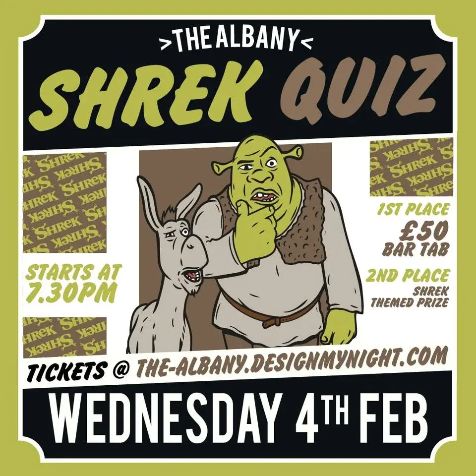 Shrek Pub Quiz