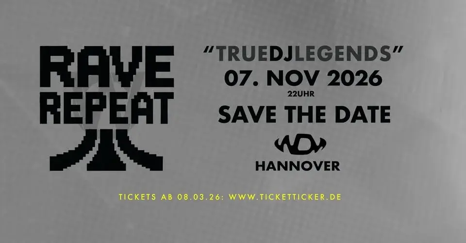 RAVE REPEAT x TRUEDJLEGENDS ... dark, dirty , clubby! im WDM