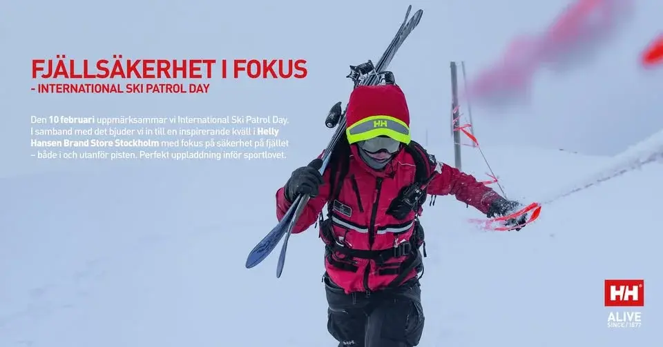 Fjällsäkerhet i fokus - International Ski Patrol Day