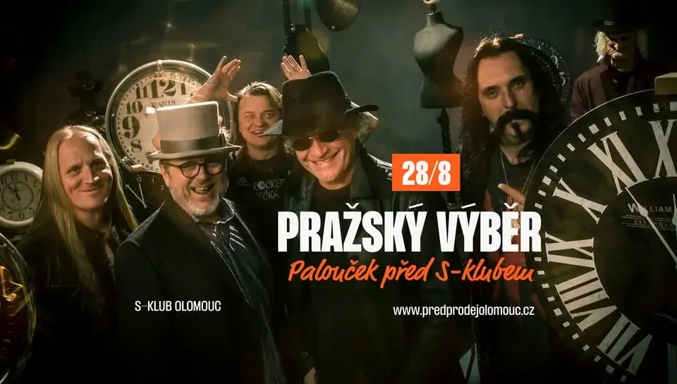 Pražský výběr / Palouček před S-klubem Olomouc