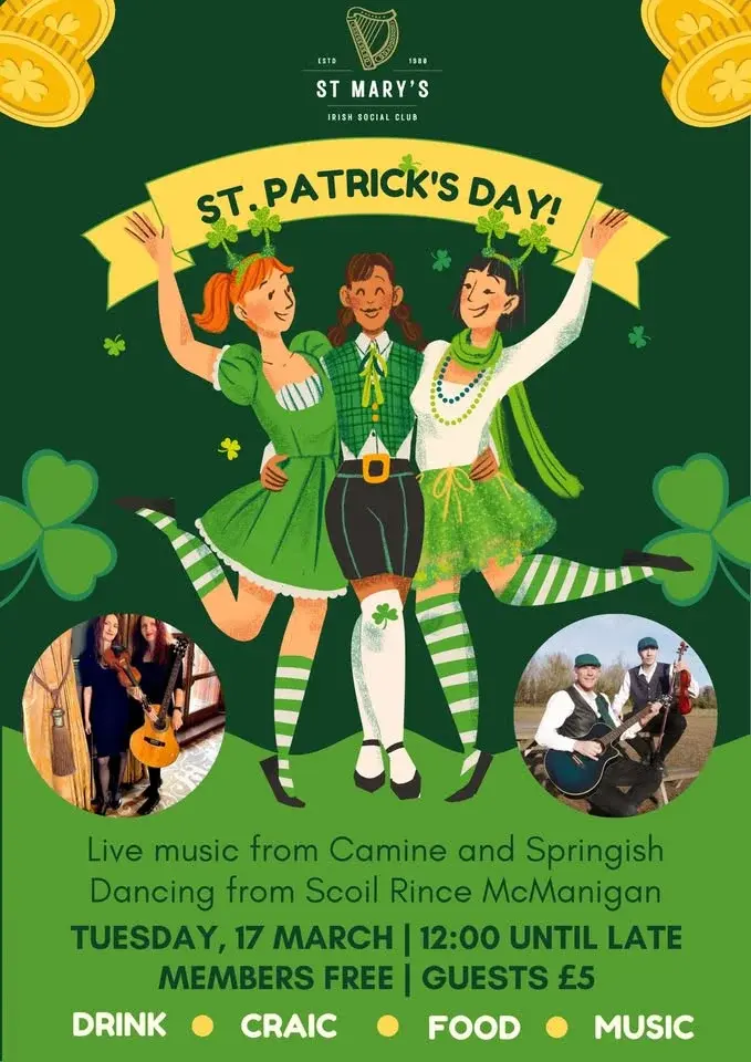 St Patrick's Day 2026 at St Mary's
