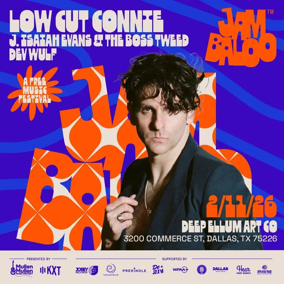 JAMBALOO: Low Cut Connie with J. Isaiah Evans & The Boss Tweed, & Dev Wulf