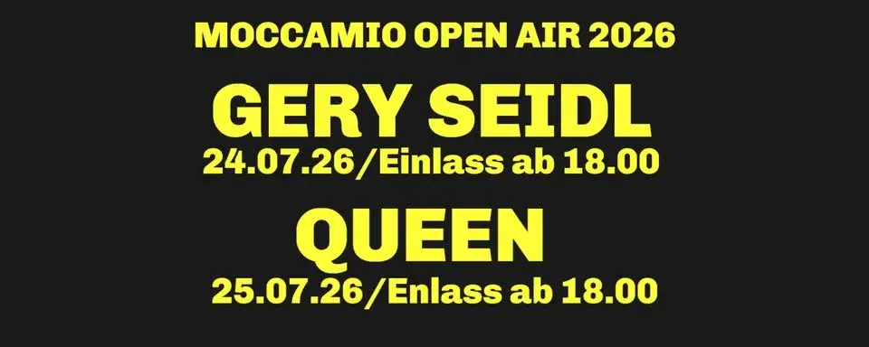 MOCCAMIO OPEN AIR 2026