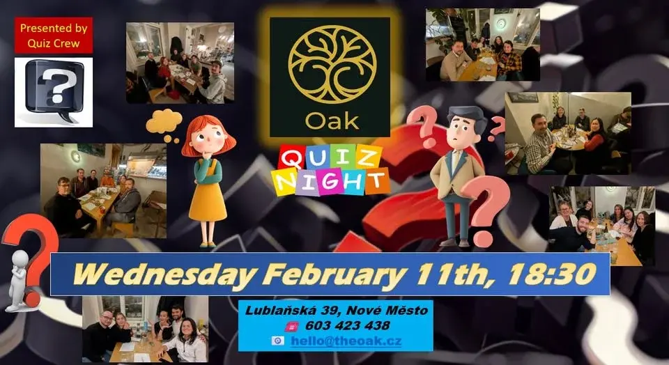 Trivia night at Oak