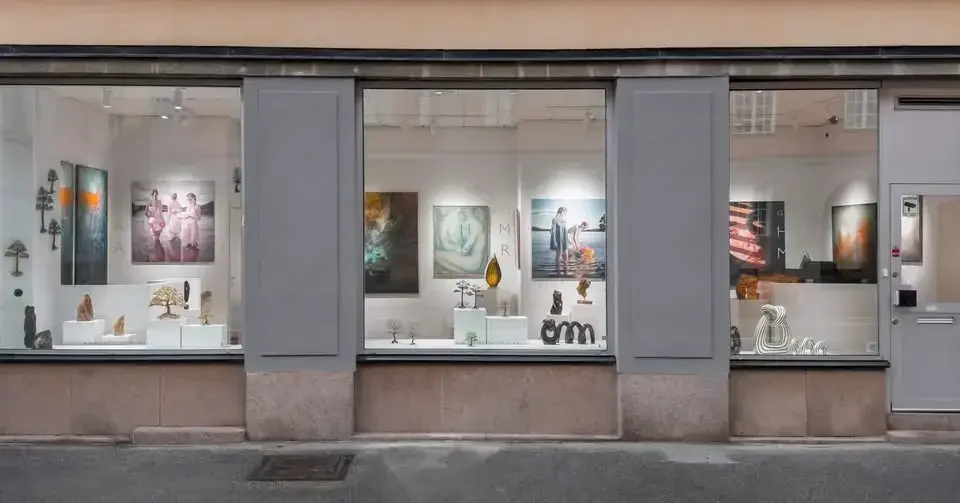 Invigningsvernissage för Galleri Hammars nya lokaler vid Sankt Eriksplan