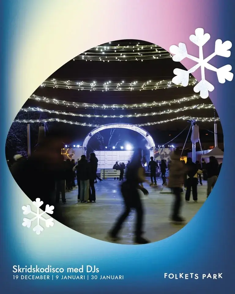 Skridskodisco i Folkets Park