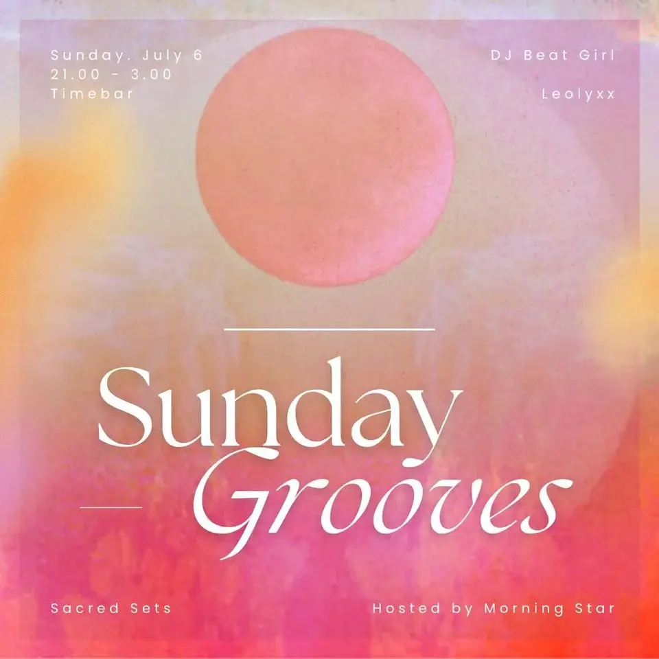 Sunday Grooves: Sacred Sets vol. 6 with DJ Beat Girl & Leolyxx-- by Morning Star