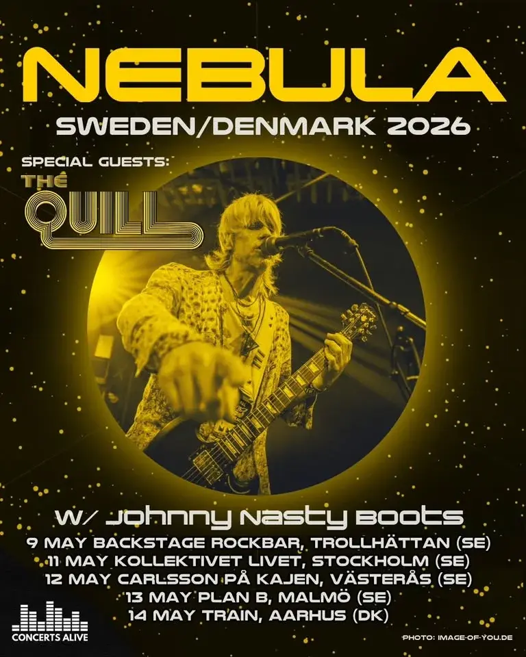Nebula / The Quill / Johnny Nasty Boots // Live at Plan B – Malmö