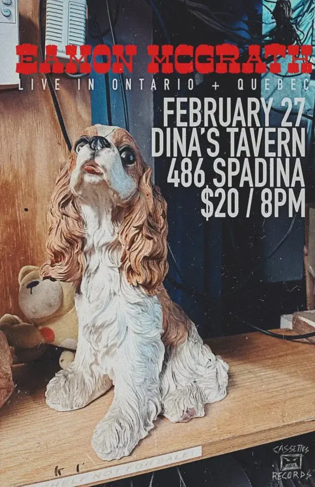 Eamon McGrath - Live @ Dina's Tavern