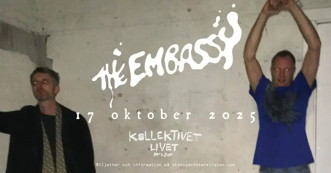 🎶 The Embassy + Mythologen Live at Kollektivet Livet 🎶