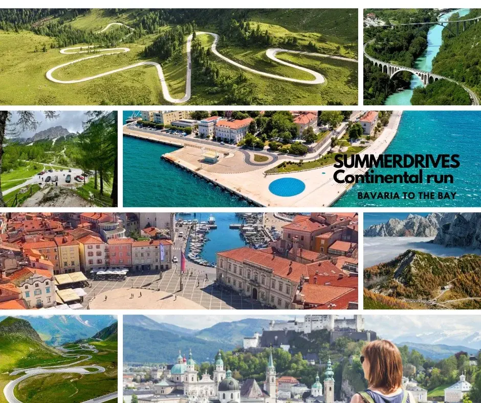 Summerdrives Continental Run Bavaria to the bay