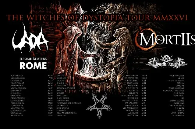 UADA & MORTIIS - The Witches Of Dystopia Tour MMXXVI
