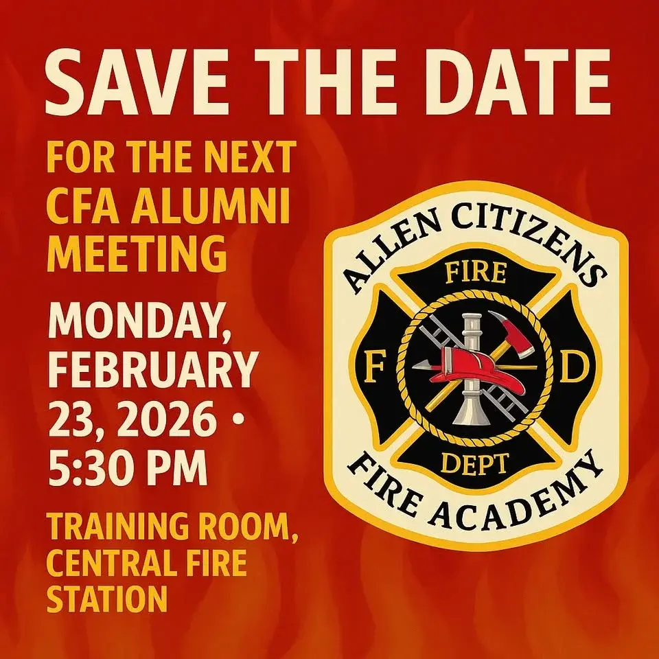 🚒🔥🚒 CFA MEETING 🚒🔥🚒
