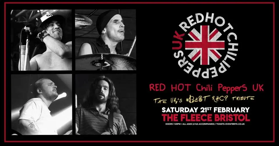 Red Hot Chili Peppers UK at The Fleece, Bristol - Sat 21st Feb 2026