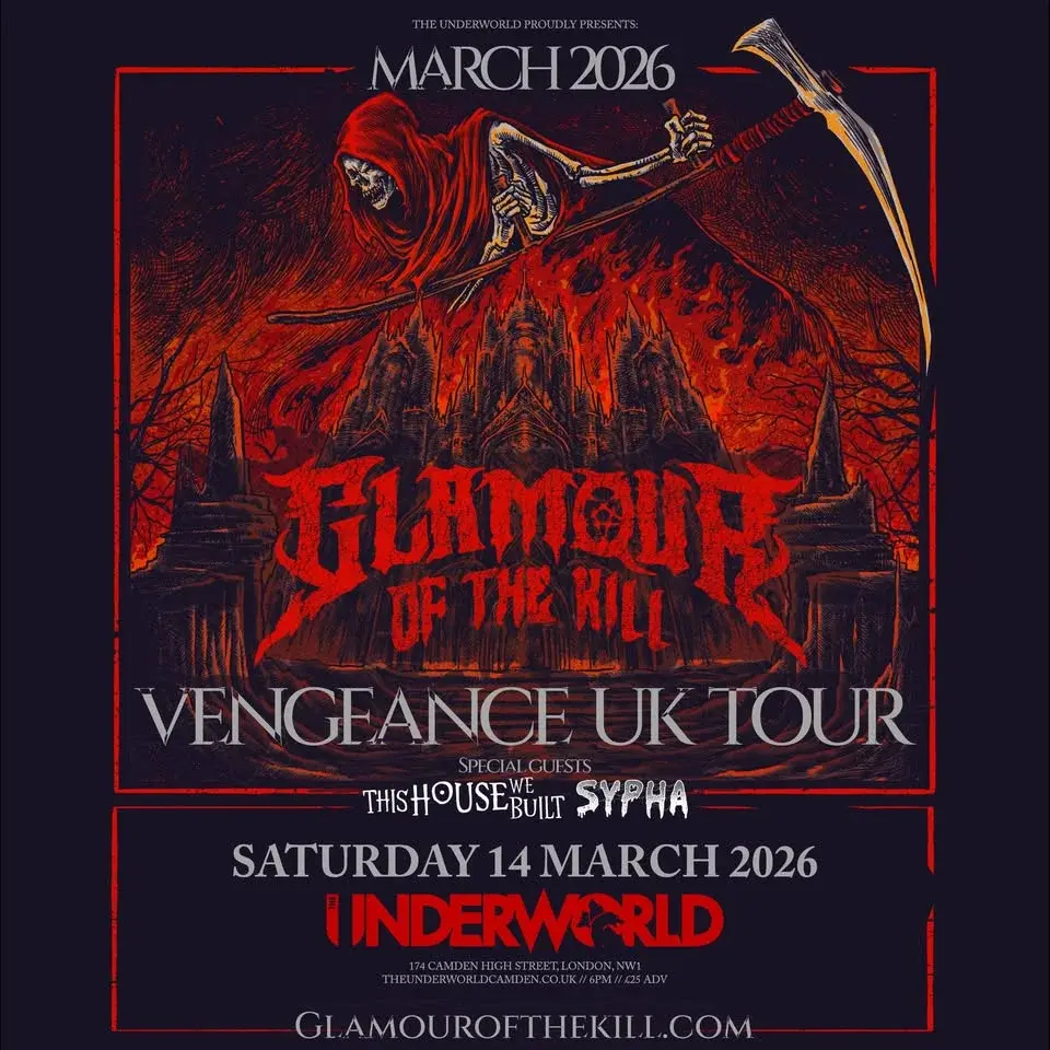 GLAMOUR OF THE KILL at The Underworld - London // VENUE CHANGE