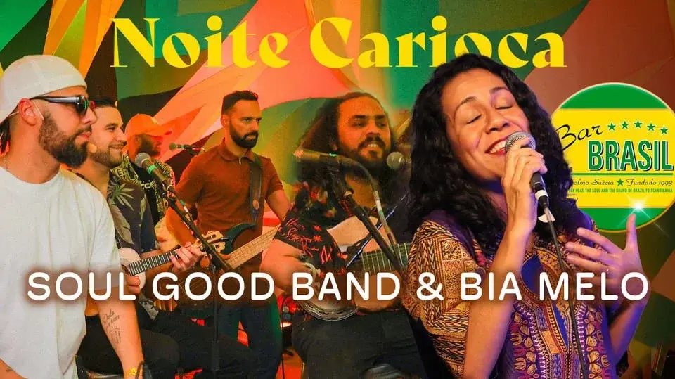 Noite Carioca med Soul Good Band & Bia Melo 🇧🇷🎶