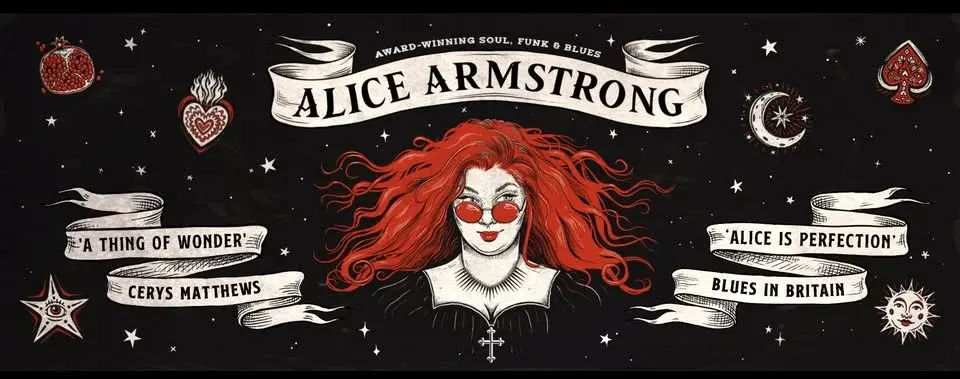 Huddersfield Blues Club presents ALICE ARMSTRONG +Pat Fulgoni, Crosscut Saw, Flock of 3 at MECHANICS