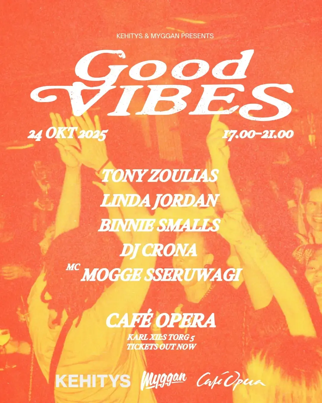 Good Vibes AW på Café Opera 🎶