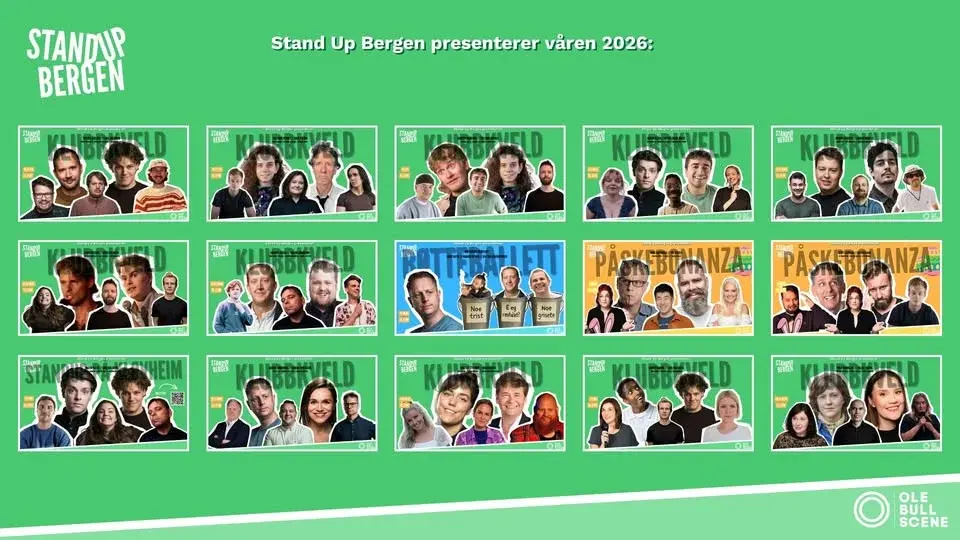 STAND UP BERGEN PÅ MM CAFÉ & BAR