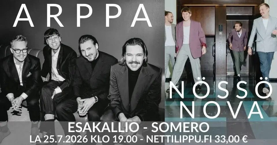 Arppa + Nössö Nova | Esakallio, Somero