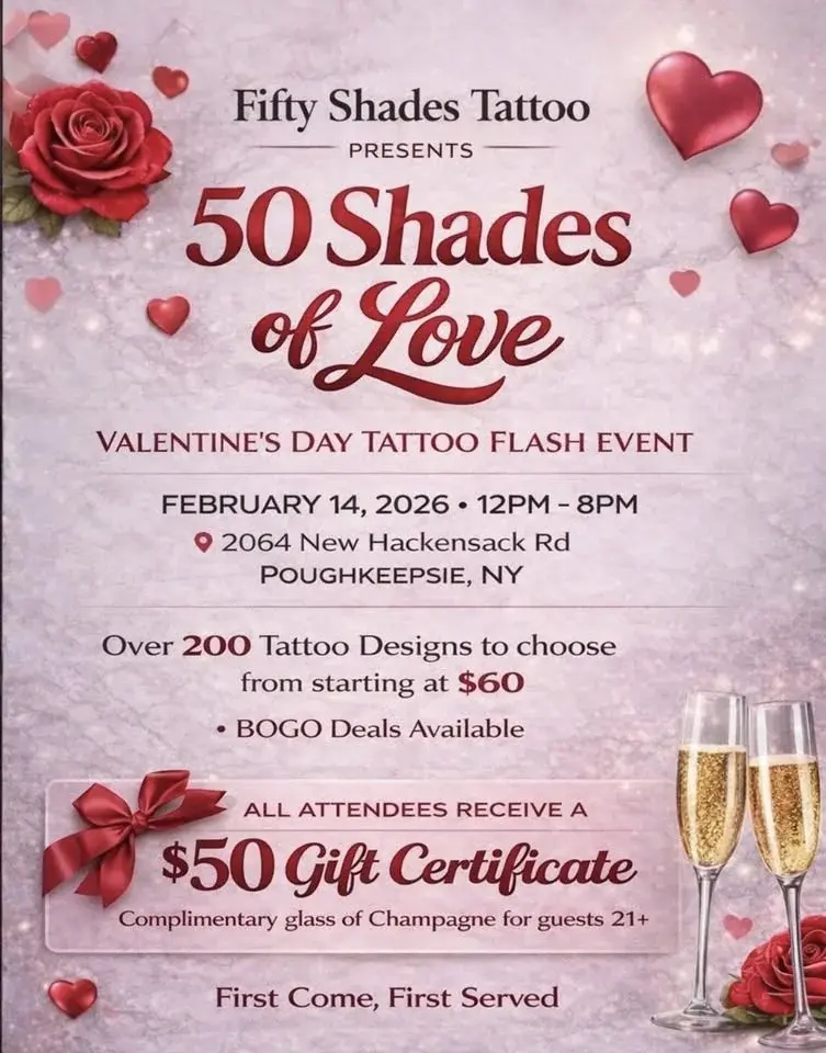 Valentine’s Day Tattoo Event