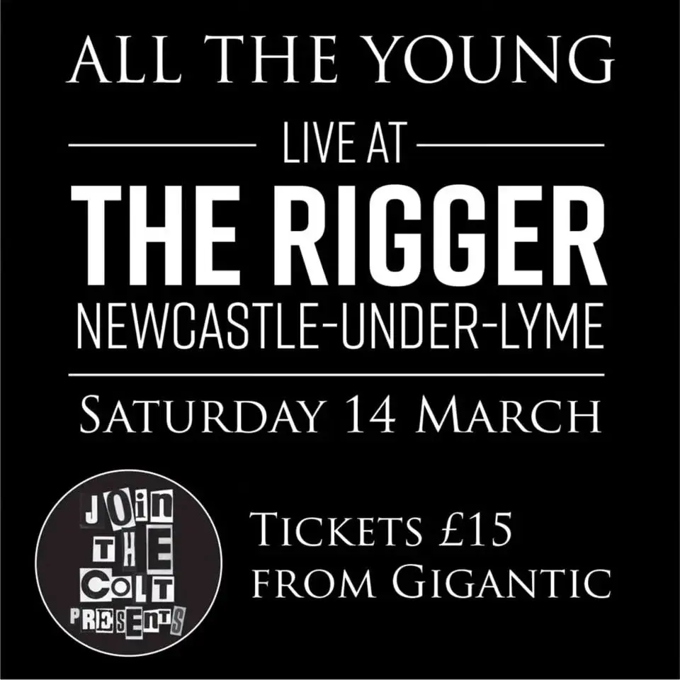 ALL THE YOUNG w/ Hotel Cola - LIVE @ THE RIGGER