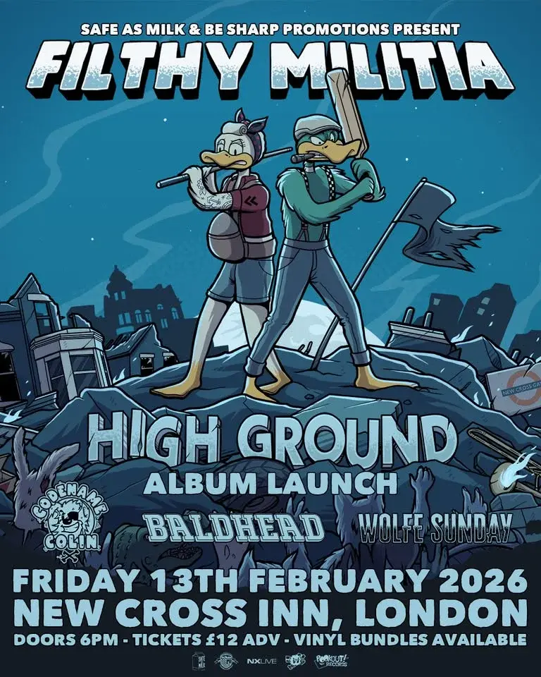 Filthy Militia - 'High Ground' Album Launch | London