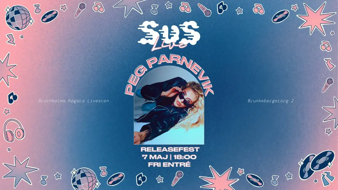 Peg Parnevik – Releasefest på Sthlm Under Stjärnorna