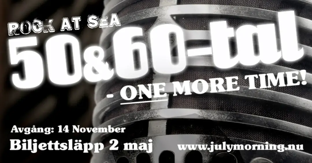 ROCK AT SEA 50 & 60-tal – One more time