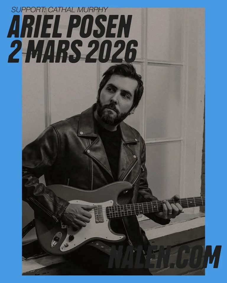 Ariel Posen (+ Support: Cathal Murphy)