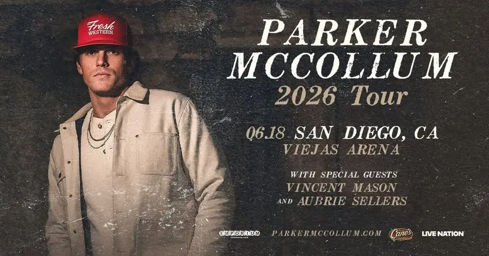 Parker McCollum in San Diego, CA