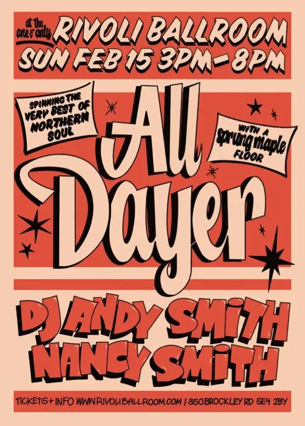 All dayer - Northern Soul at the Rivoli Ballroom 