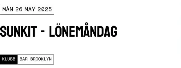 Sunkit - Lönemåndag