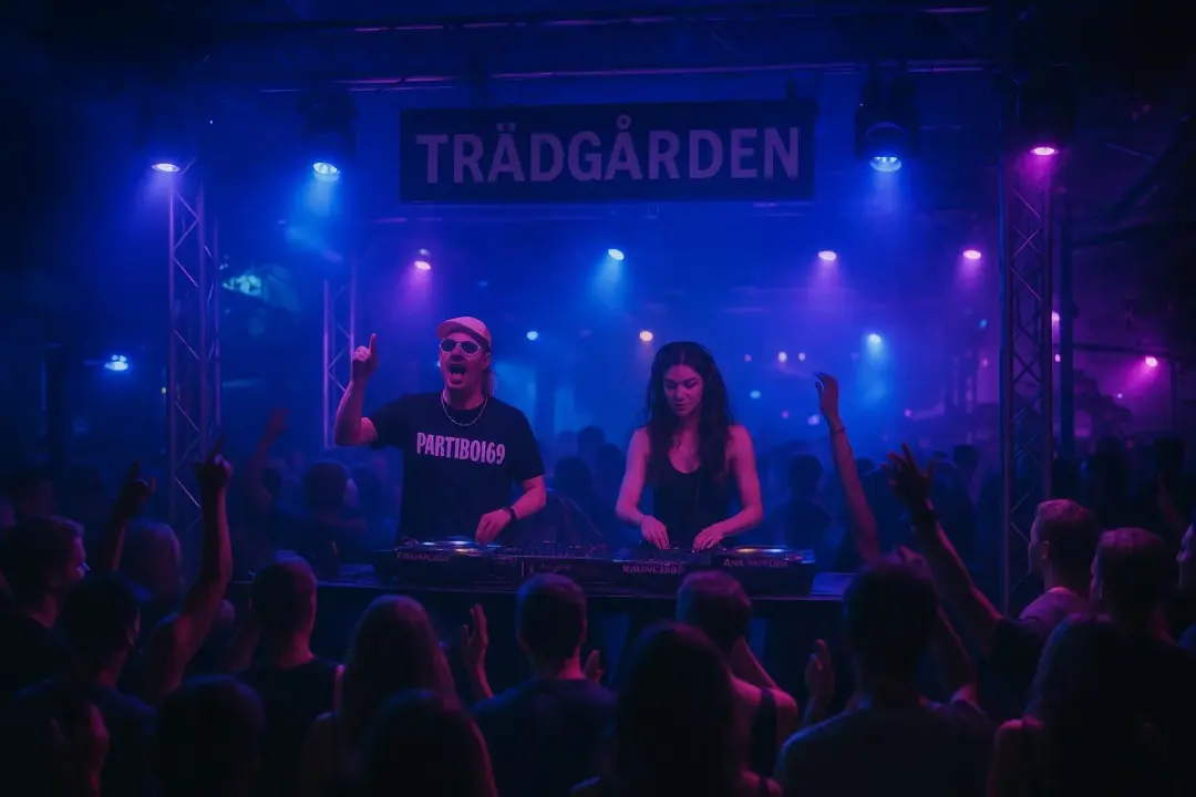 Partiboi69 & Nina Michelle på Trädgården 🎧🌃