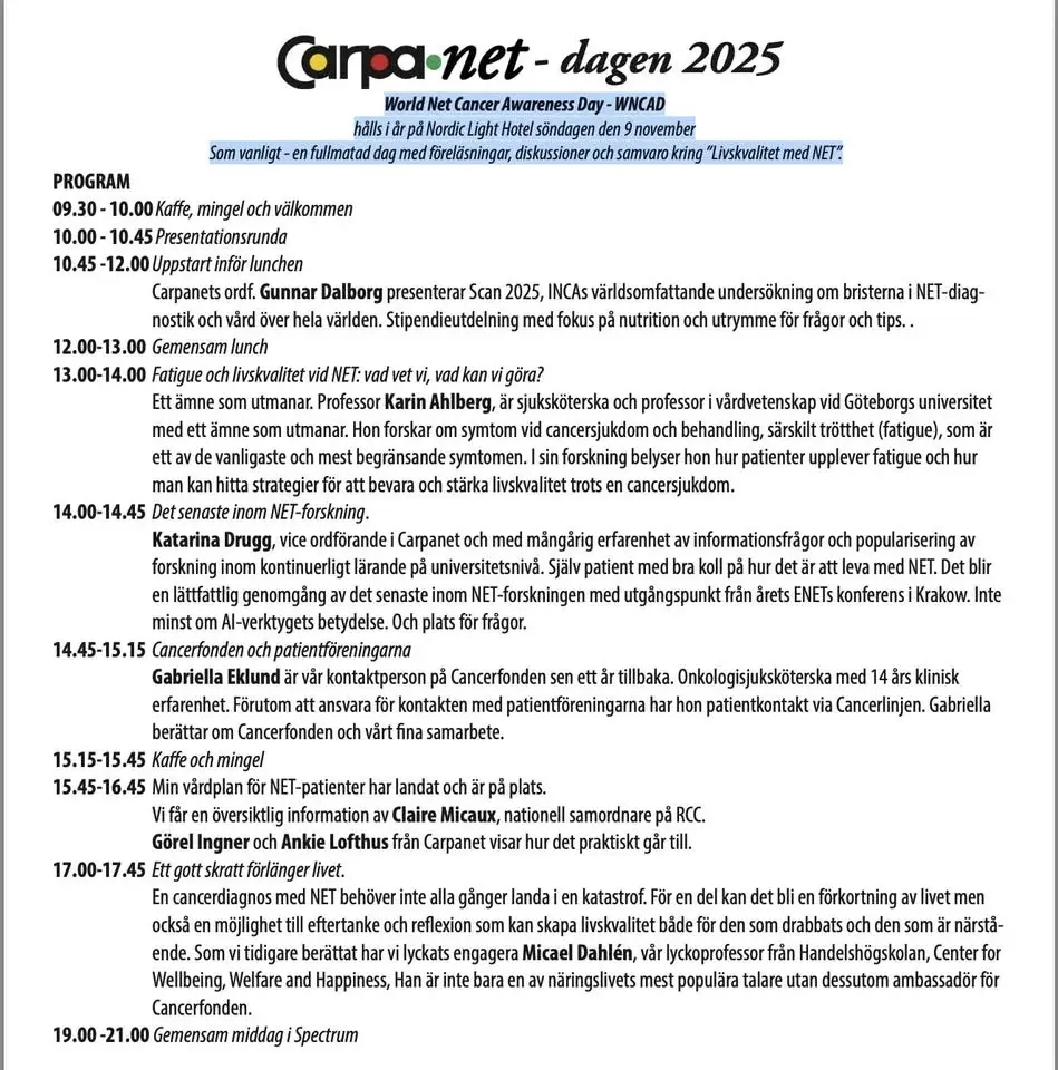 Carpanet dagen 2025 /Stockholm