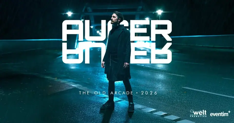 AUGER // The Old Arcade Tour 2026 // Fr. 25.09.2026 // Leipzig, Moritzbastei