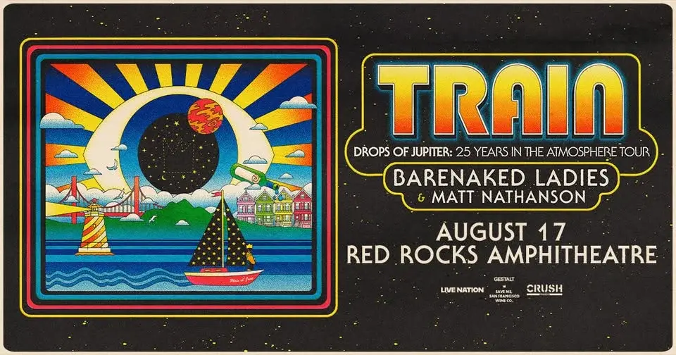 Train - Drops Of Jupiter: 25 Years in the Atmosphere Tour