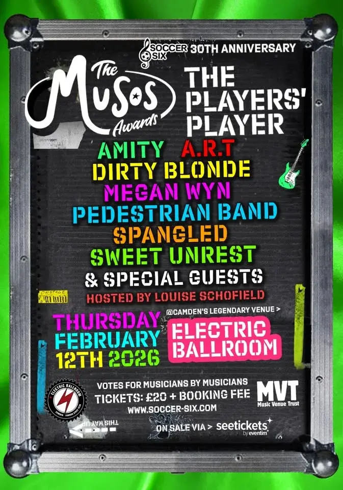The Musos Awards 2026