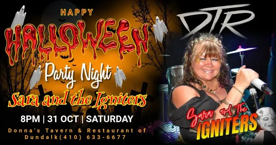 Sara and The Igniters Halloween Bash @ Donna's Tavern
