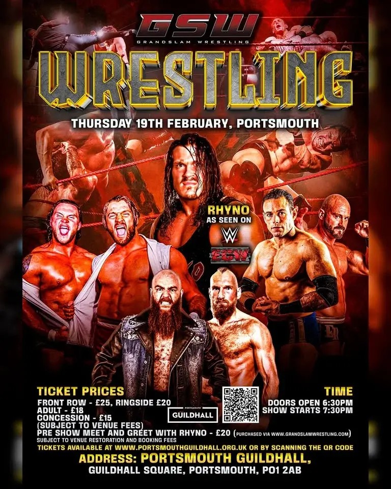 GrandSlam Wrestling Portsmouth Guildhall
