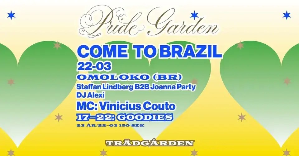 PRIDE GARDEN: COME TO BRAZIL đłïžâđđ§đ·