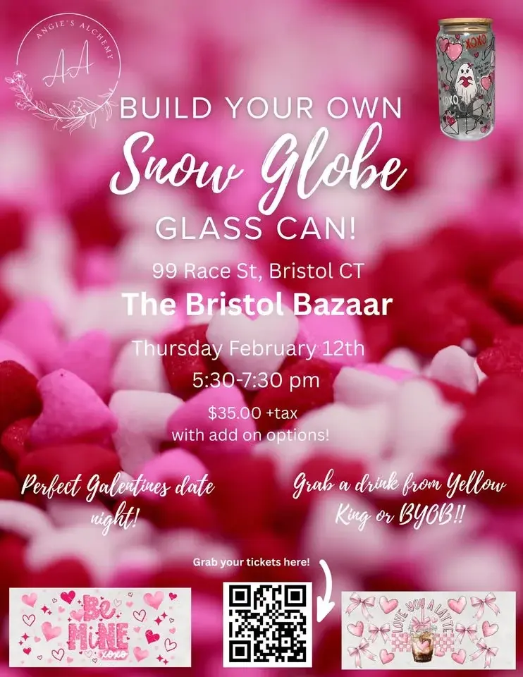 Build Your Own Snow Globe Glass Can!