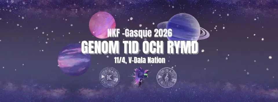 NKF-gasquen 2026 Vintergatan - genom tid och rymd