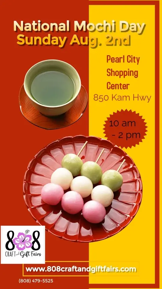 National Mochi Day Pearl City Shopping Center