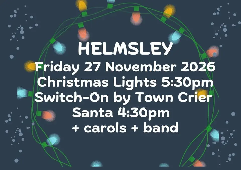 Helmsley Christmas Lights Switch-on - SAVE THE DATE